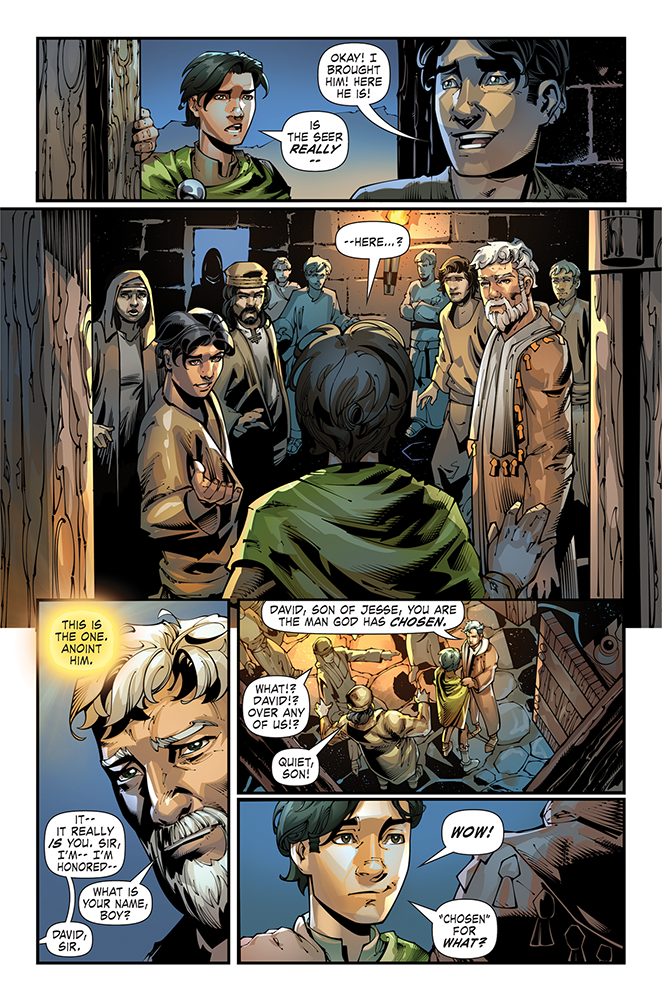 David - After God's Own Heart - Comic Book