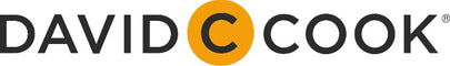 David C Cook logo featuring clean typography with a bold orange circle, representing a global publisher of Christian educational materials.