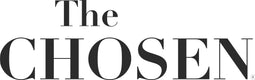 The Chosen logo in clear, elegant typography representing the popular faith-based television series depicting the life of Jesus Christ.