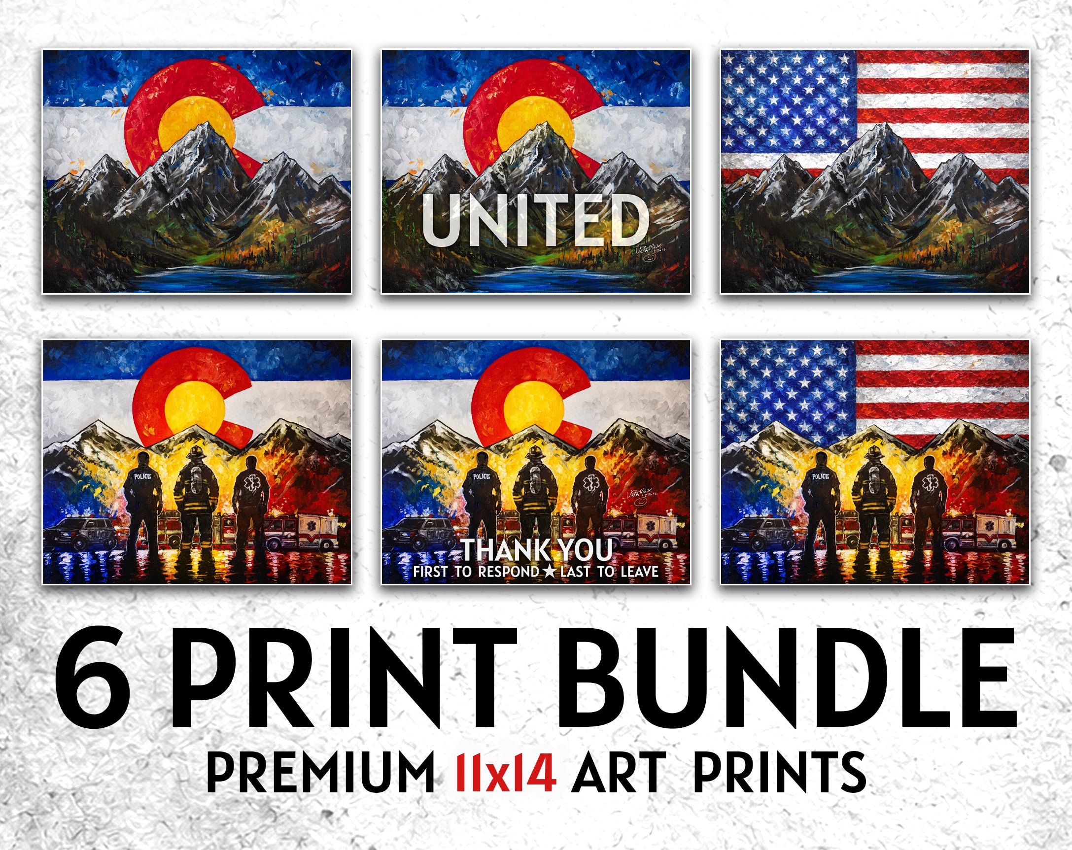 VICTOR MARX ART PRINT COLLECTION | 11x14 ART PRINTS