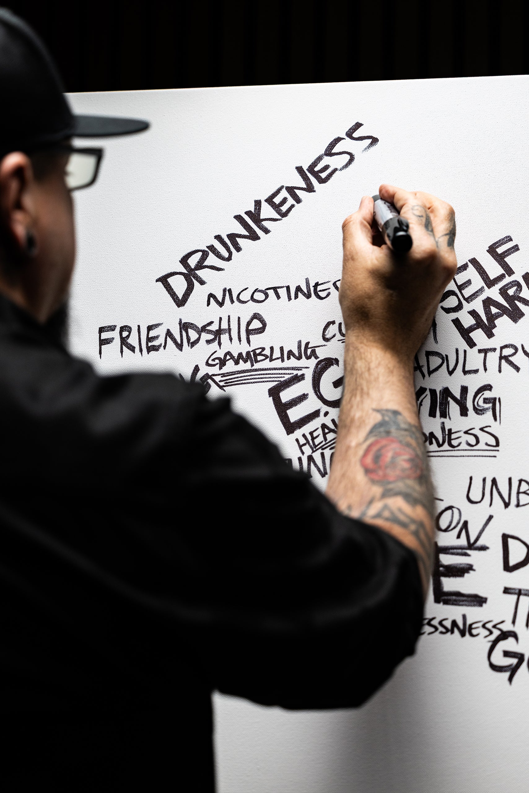 Trace Church | Uprooted | The words | Limited Edition Signed Art Print