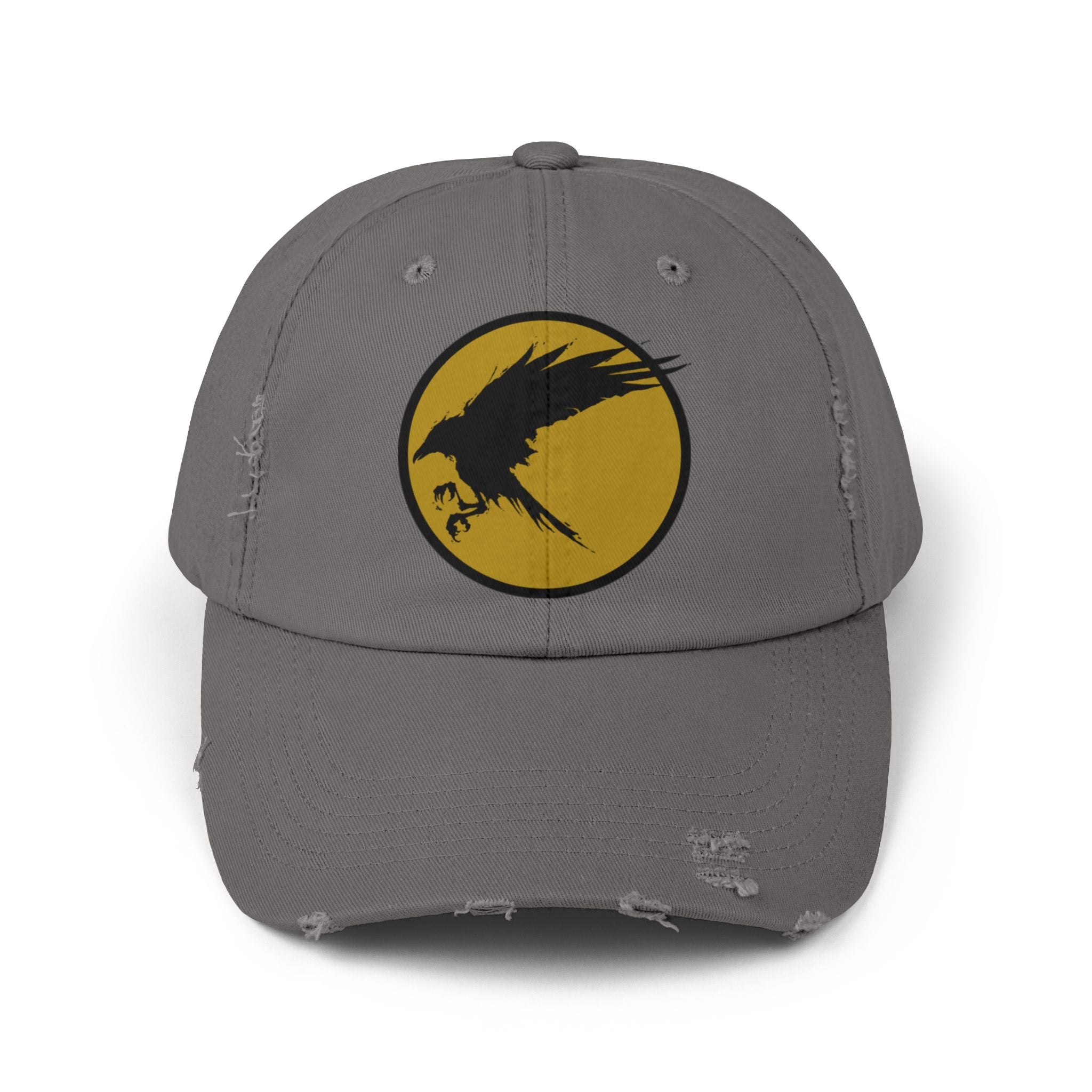 Corvus Comics Moon Logo | Cap - Distressed