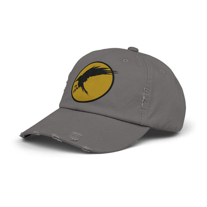 Corvus Comics Moon Logo | Cap - Distressed