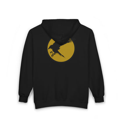 Corvus Comics Moon Logo Zip Hoodie