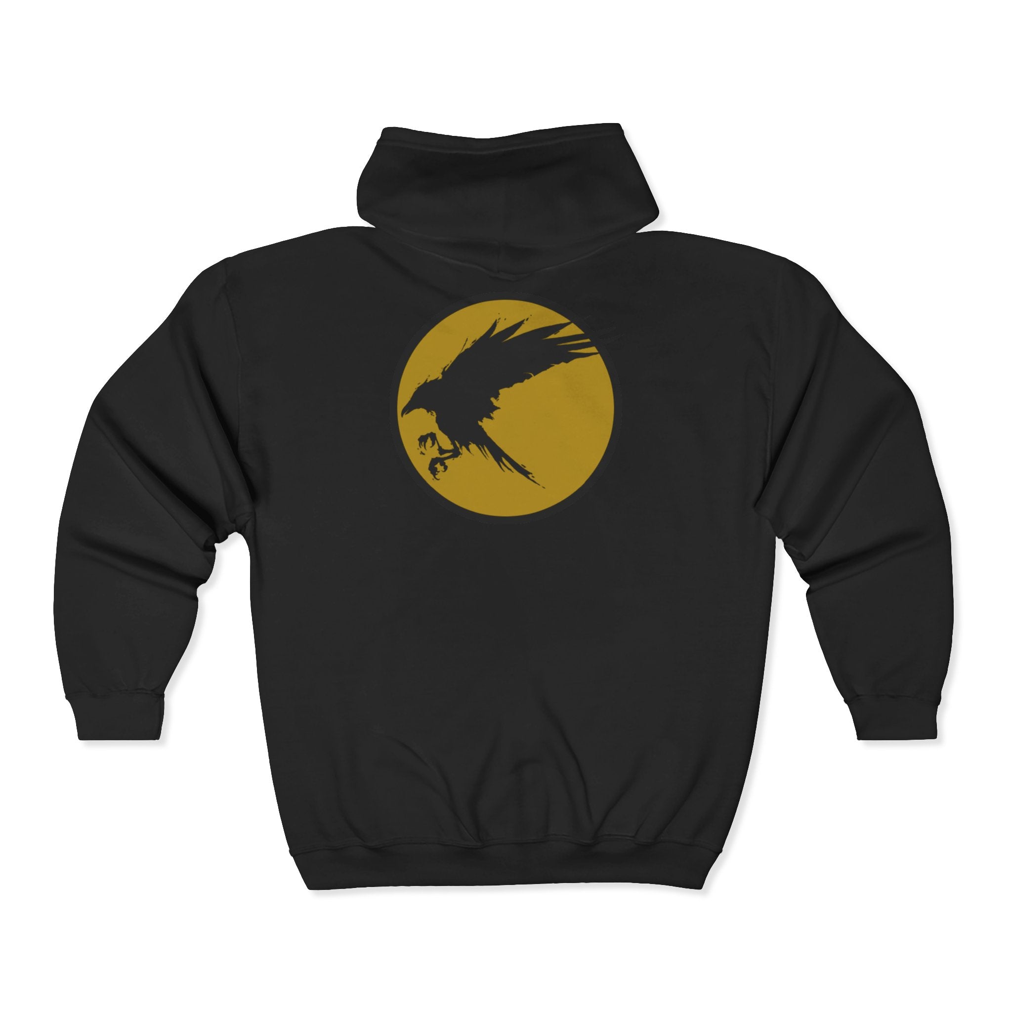 Corvus Comics Moon Logo Zip Hoodie