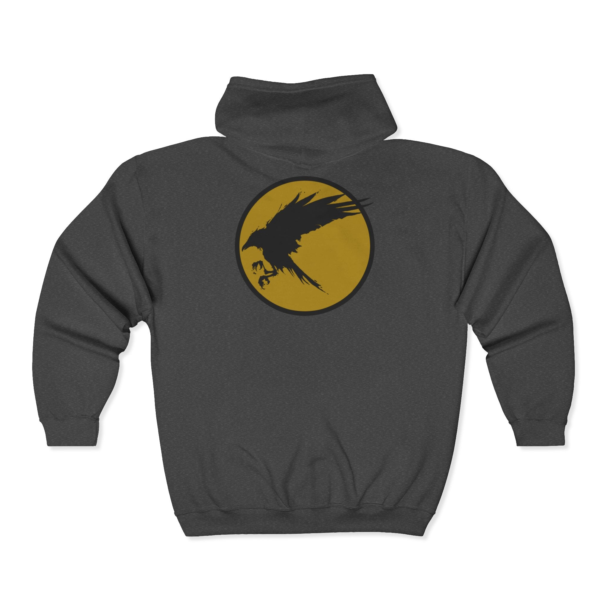 Corvus Comics Moon Logo Zip Hoodie