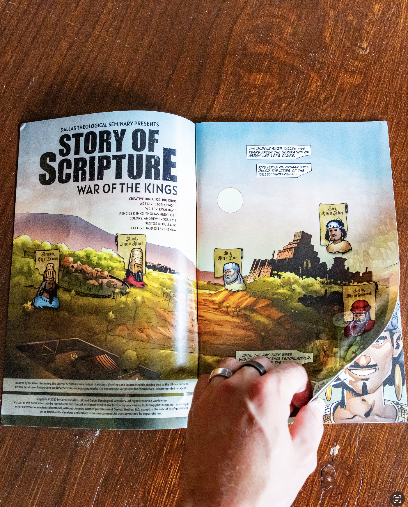 Story of Scripture - Book 02 - Abraham - War of the Kings - Comic Book
