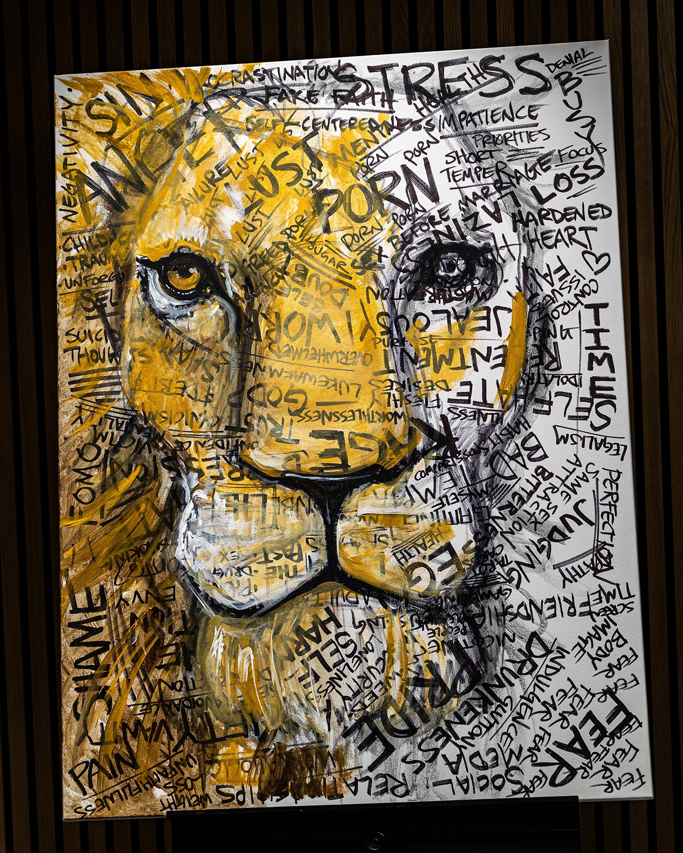 Trace Church | Uprooted | Lion | Limited Edition Signed Art Print