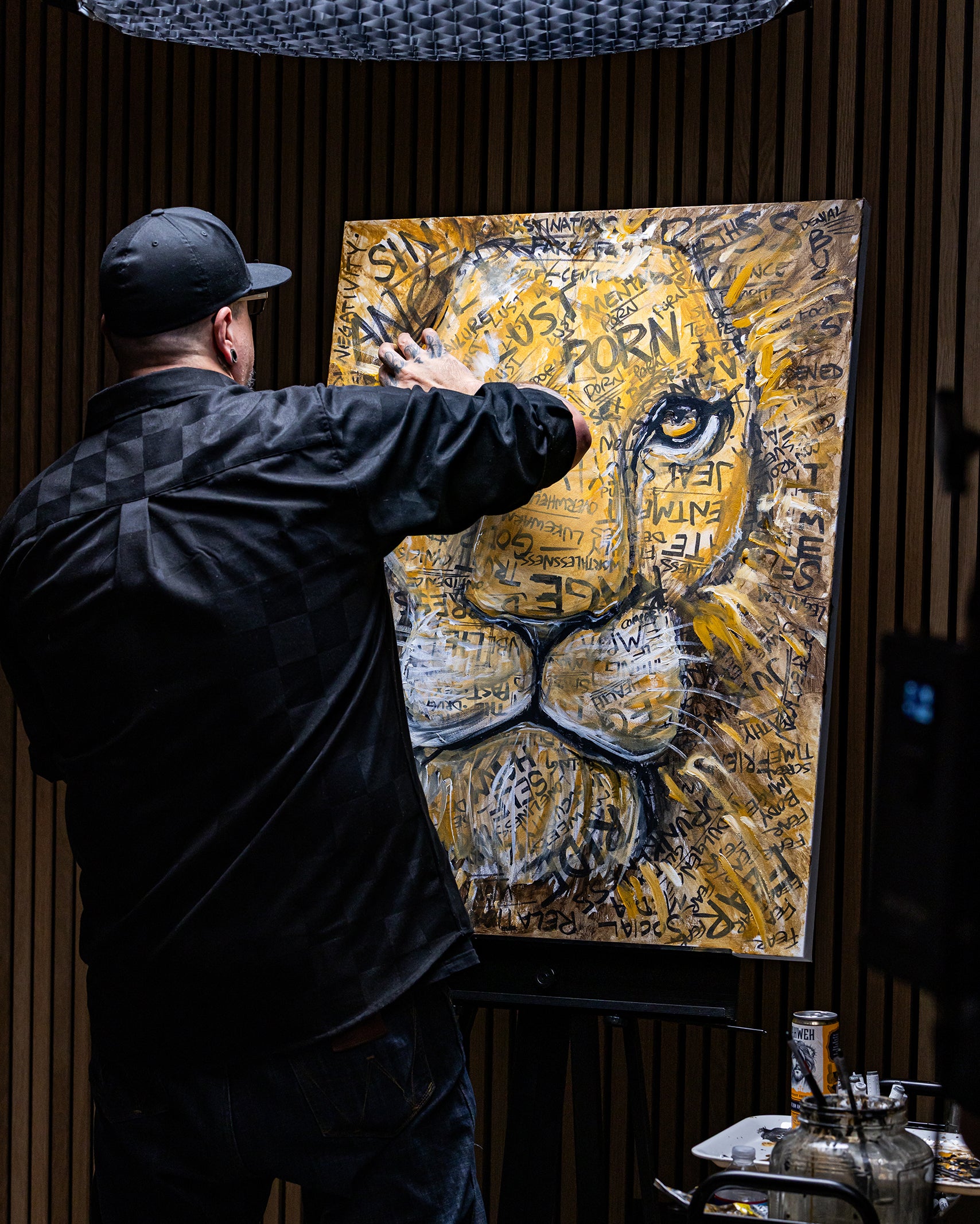 Trace Church | Uprooted | The words. Lion. Jesus. | Set of 3 | Limited Edition Signed Art Prints