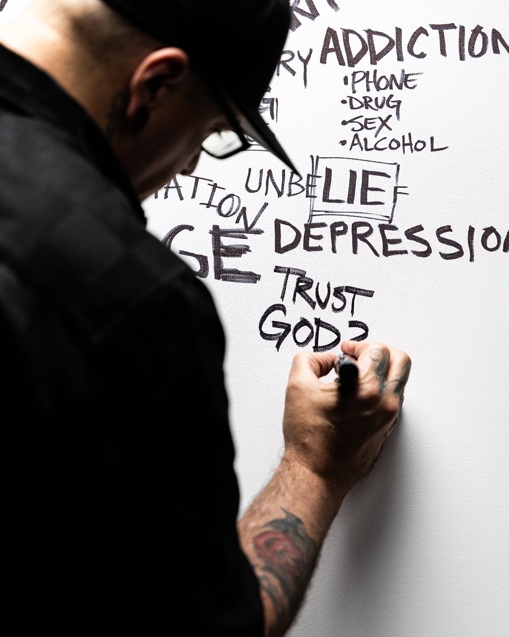 Trace Church | Uprooted | The words | Limited Edition Signed Art Print