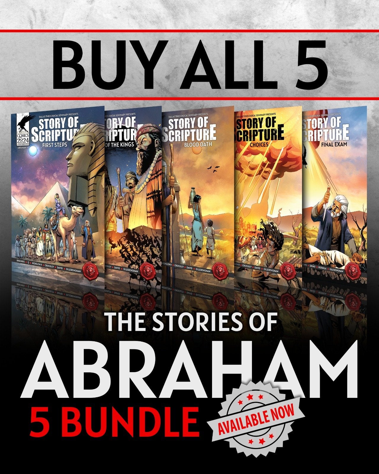 Abraham Series – 5 Book Collector’s Bundle